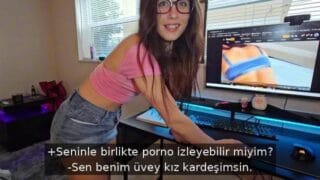 Yerleri silen annemi domalmış görünce kendime hakim olamadım